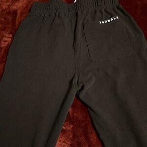 YoungLA Kids Black Joggers